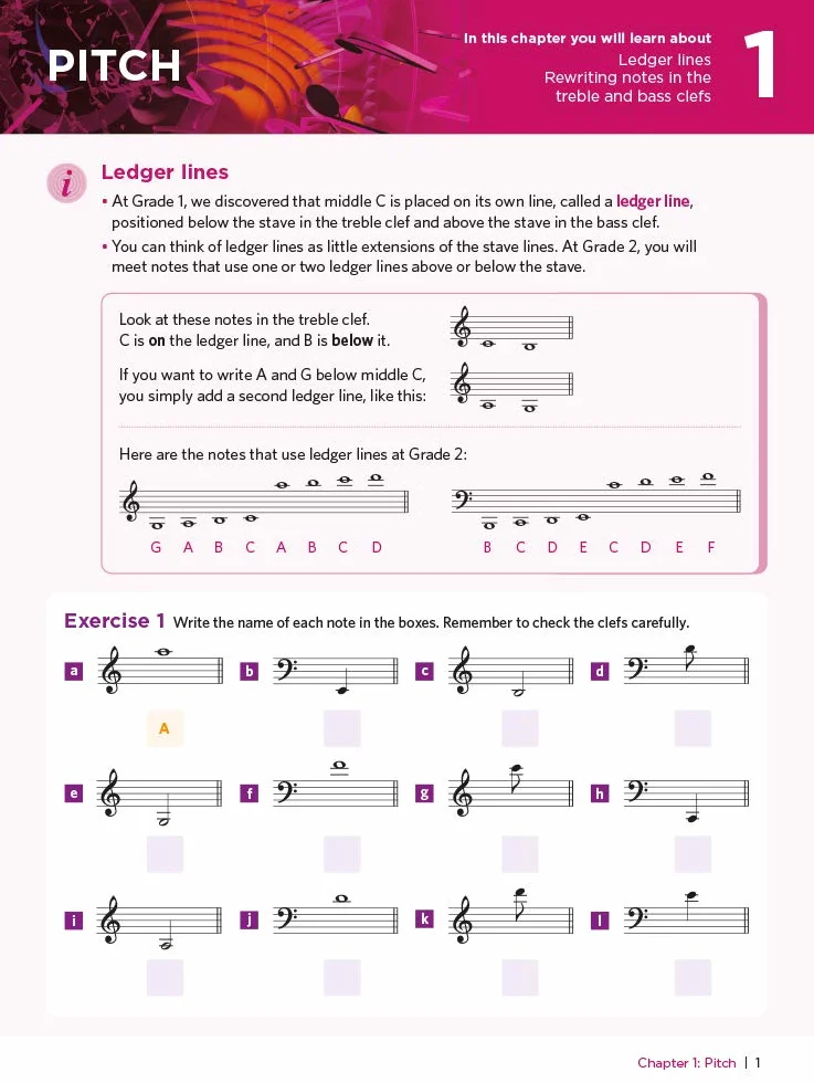 Discovering Music Theory, The ABRSM Grade 2 Workbook