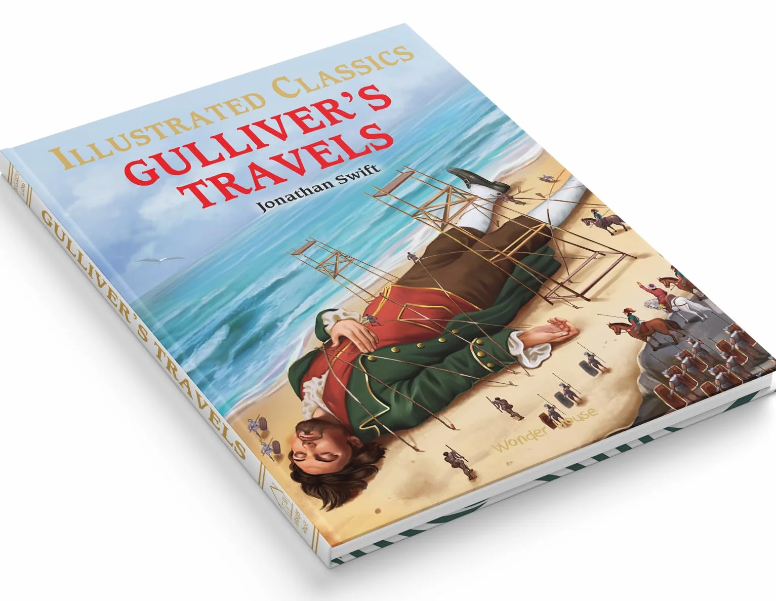 Gulliver's Travels: Illustrated Abridged Children Classics English Novel with Review Questions (Hardback)