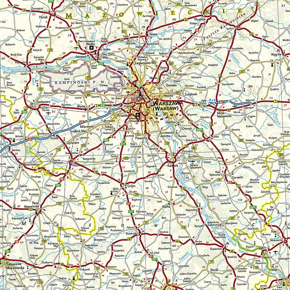 Poland Adventure Maps: 3330
