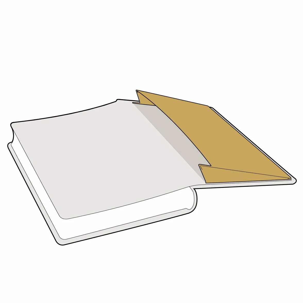 Hardcover Notizbuch Urban Glam Ultra Liniert