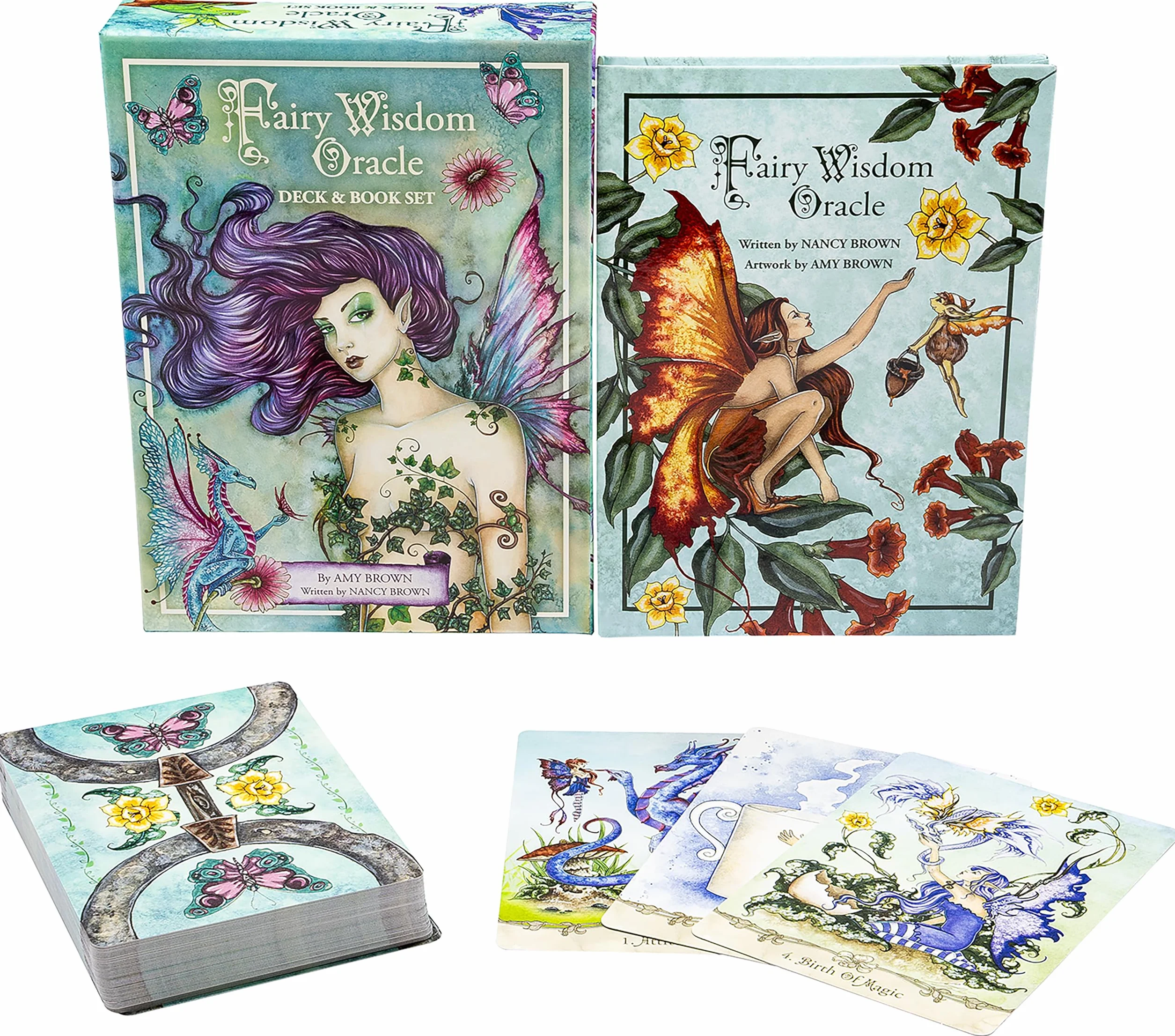 Fairy Wisdom Oracle Deck and Book Set