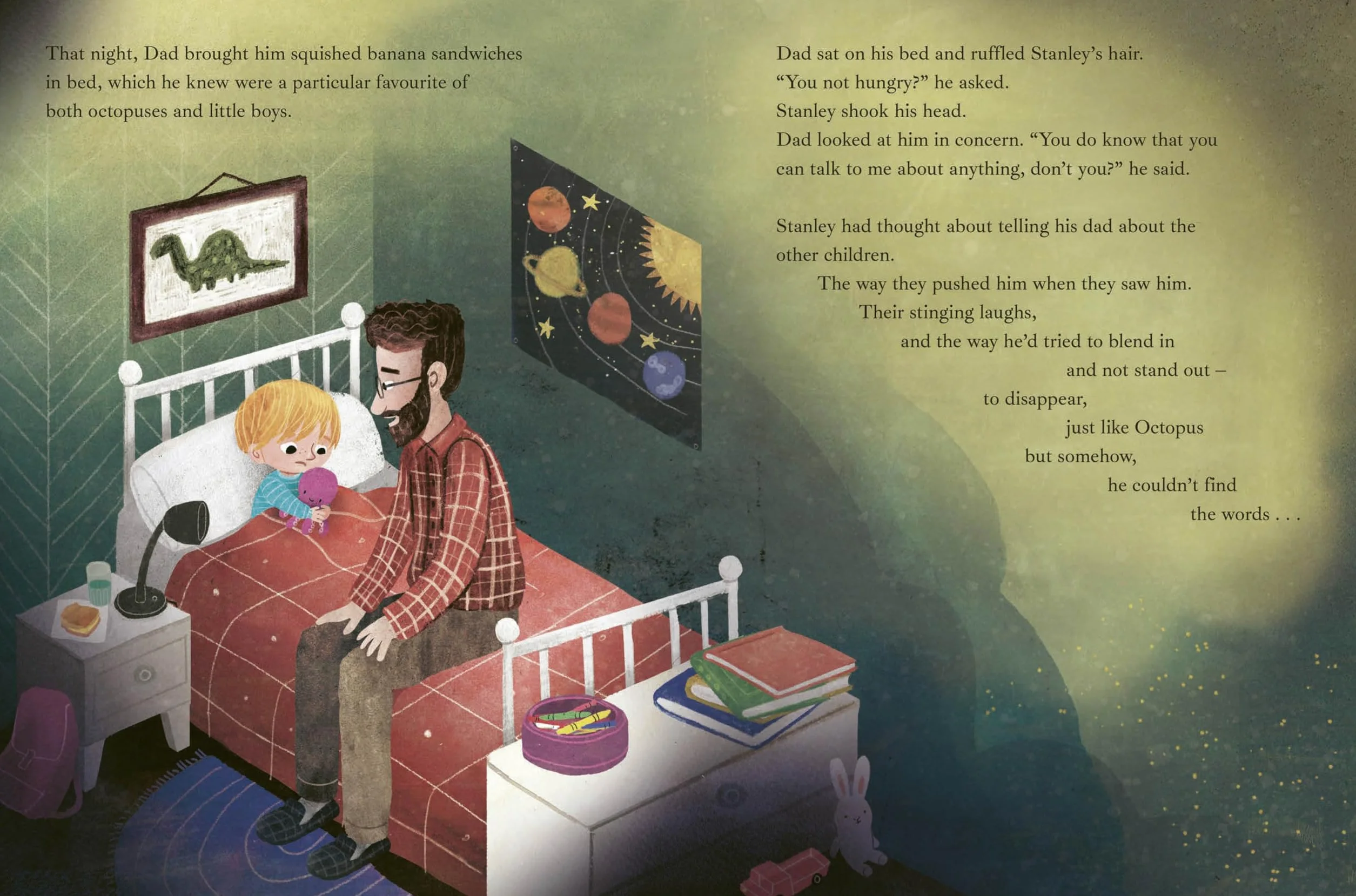 The Boy and the Octopus: A beautifully illustrated story about overcoming bullying, perfect for children experiencing first-time-feelings
