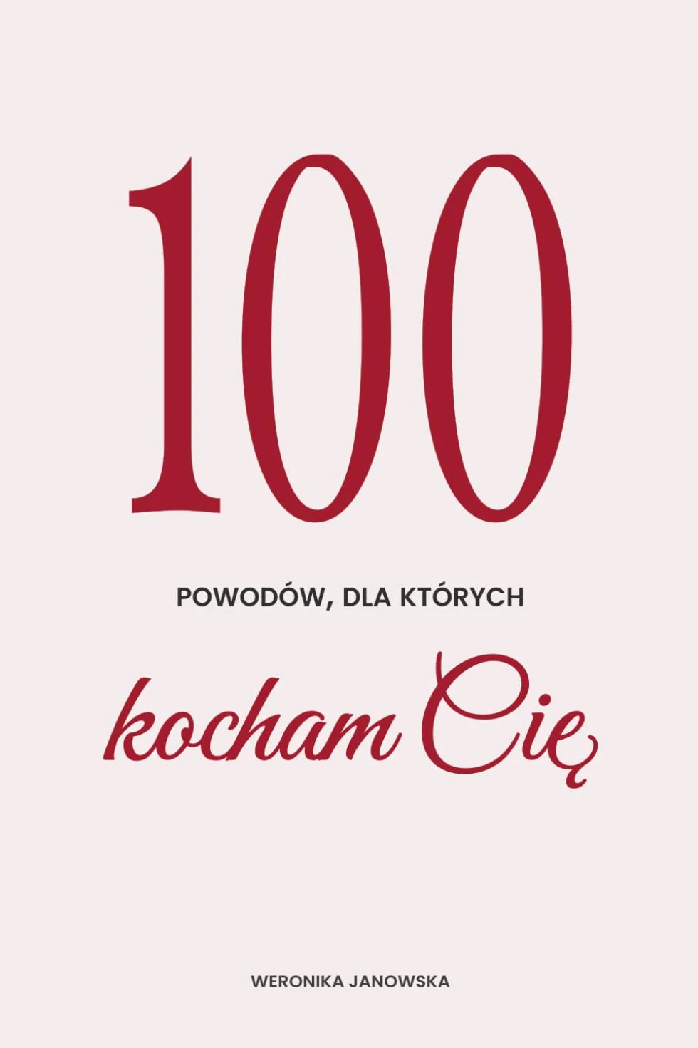 100 powodów, dla których kocham Cię
