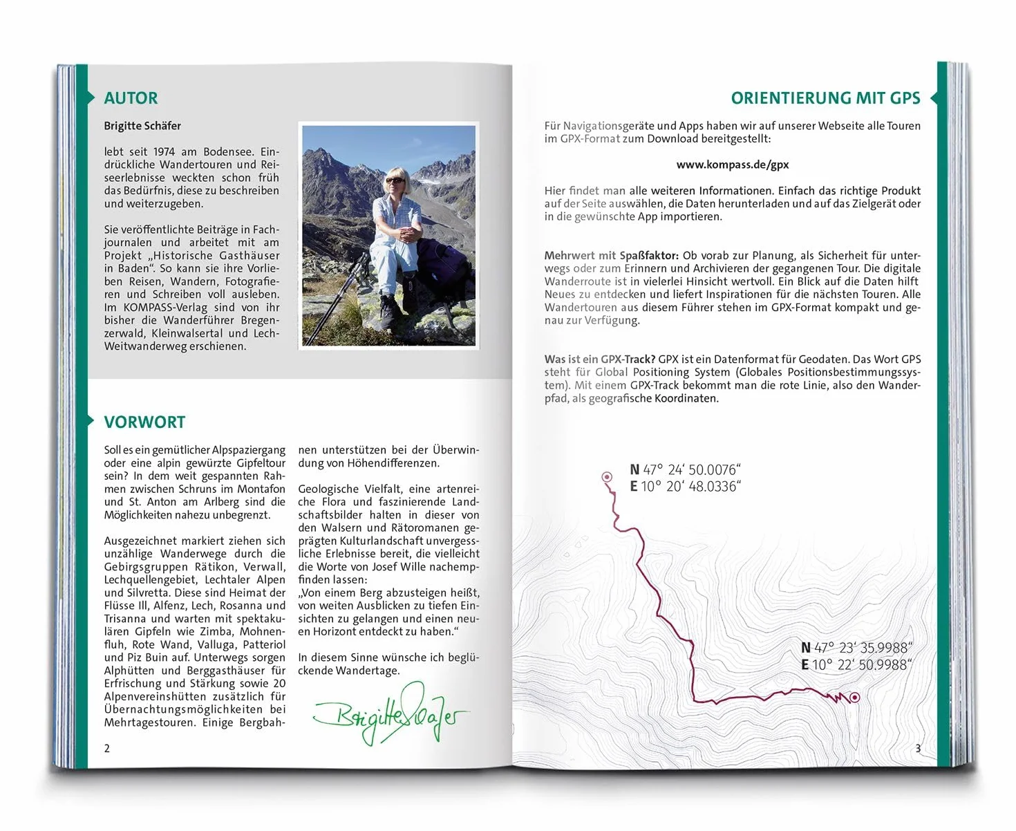KOMPASS Wanderführer Montafon, Arlberg, Silvretta, 60 Touren mit Extra-Tourenkarte: GPS-Daten zum Download: 5604