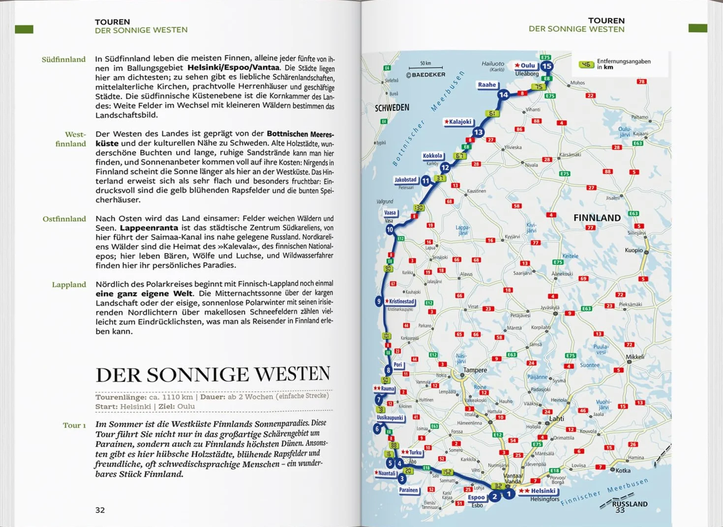 Baedeker Reiseführer Finnland mit praktischer Karte EASY ZIP
