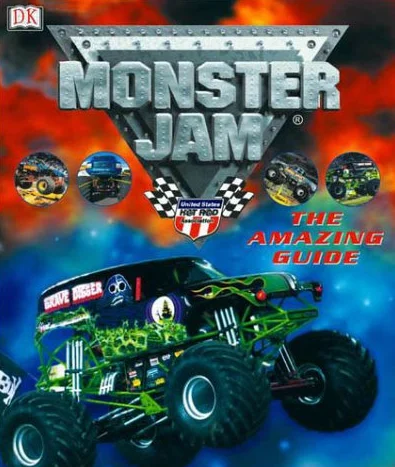 Monster Jam Sticker Book