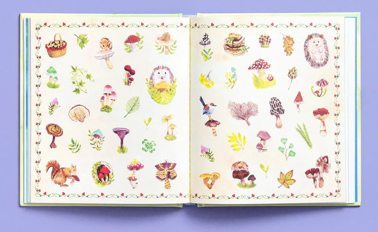 A Nature Lover's Sticker Book