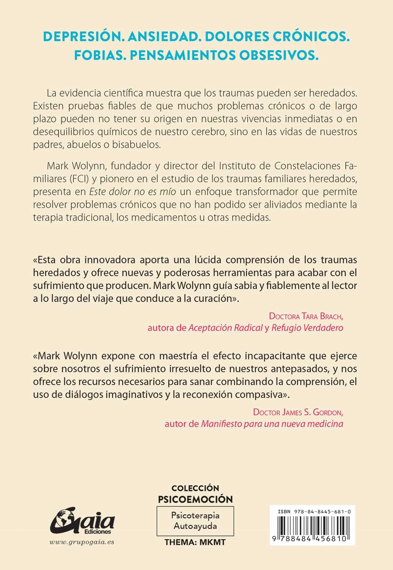Este Dolor No Es Mío: Identifica Y Resuelve Los Traumas Familiares Heredados
