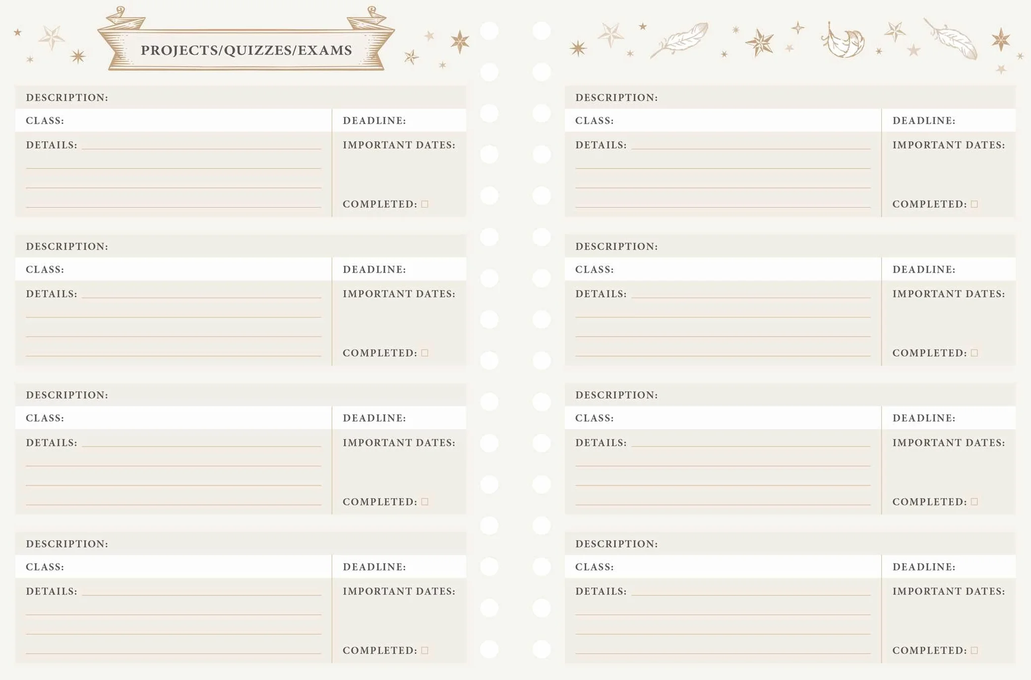 2025-2026 Harry Potter: Hogwarts Student Planner: August - July, 6.5 X 8.25