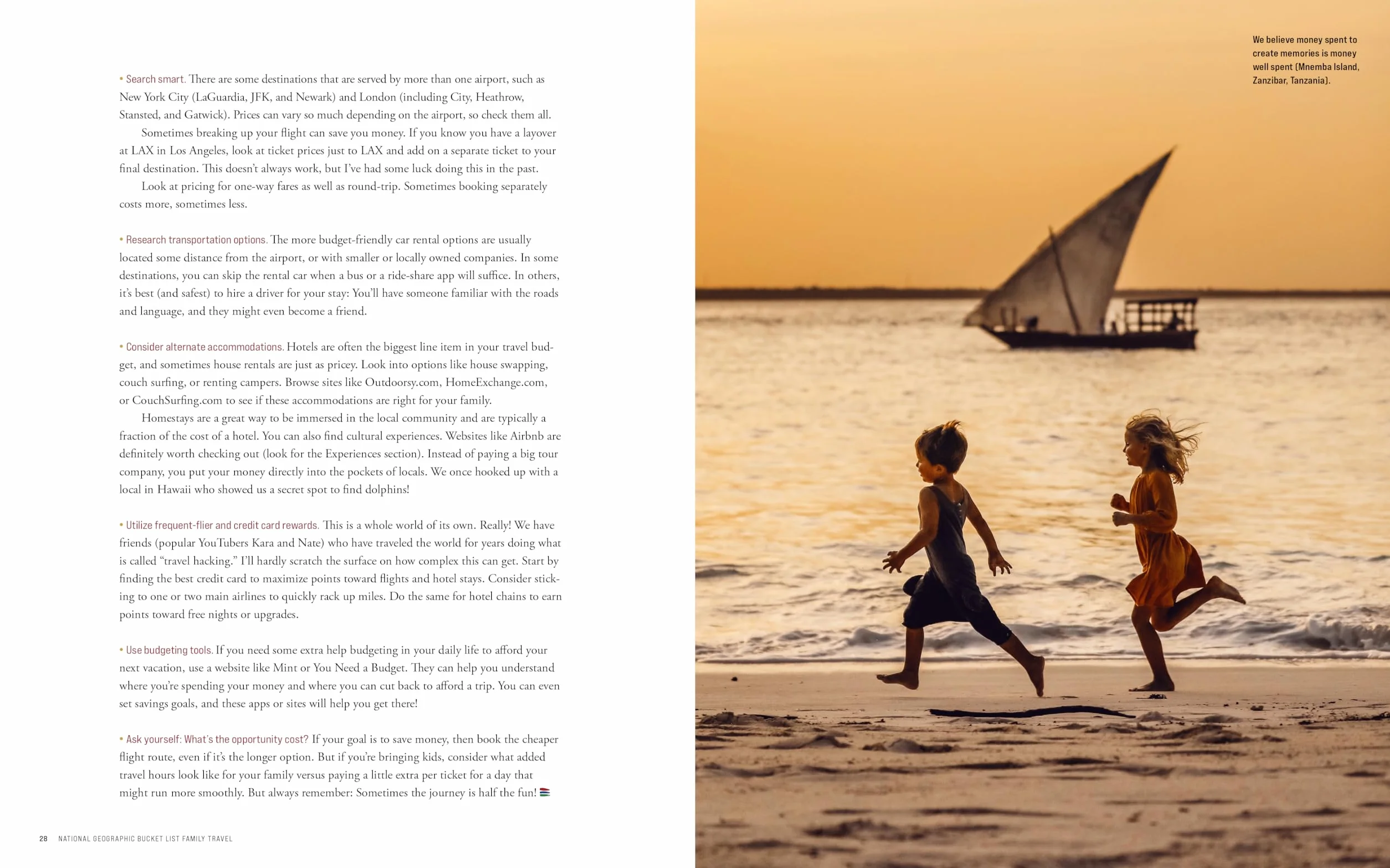 National Geographic Bucket List Family Travel: 50 Adventures of a Lifetime