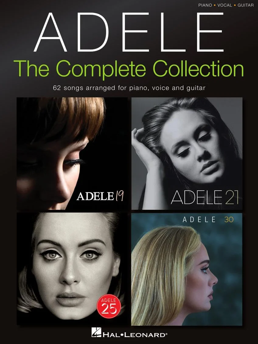 Adele: The Complete Collection - 62 Songs for Piano, Voice and Guitar