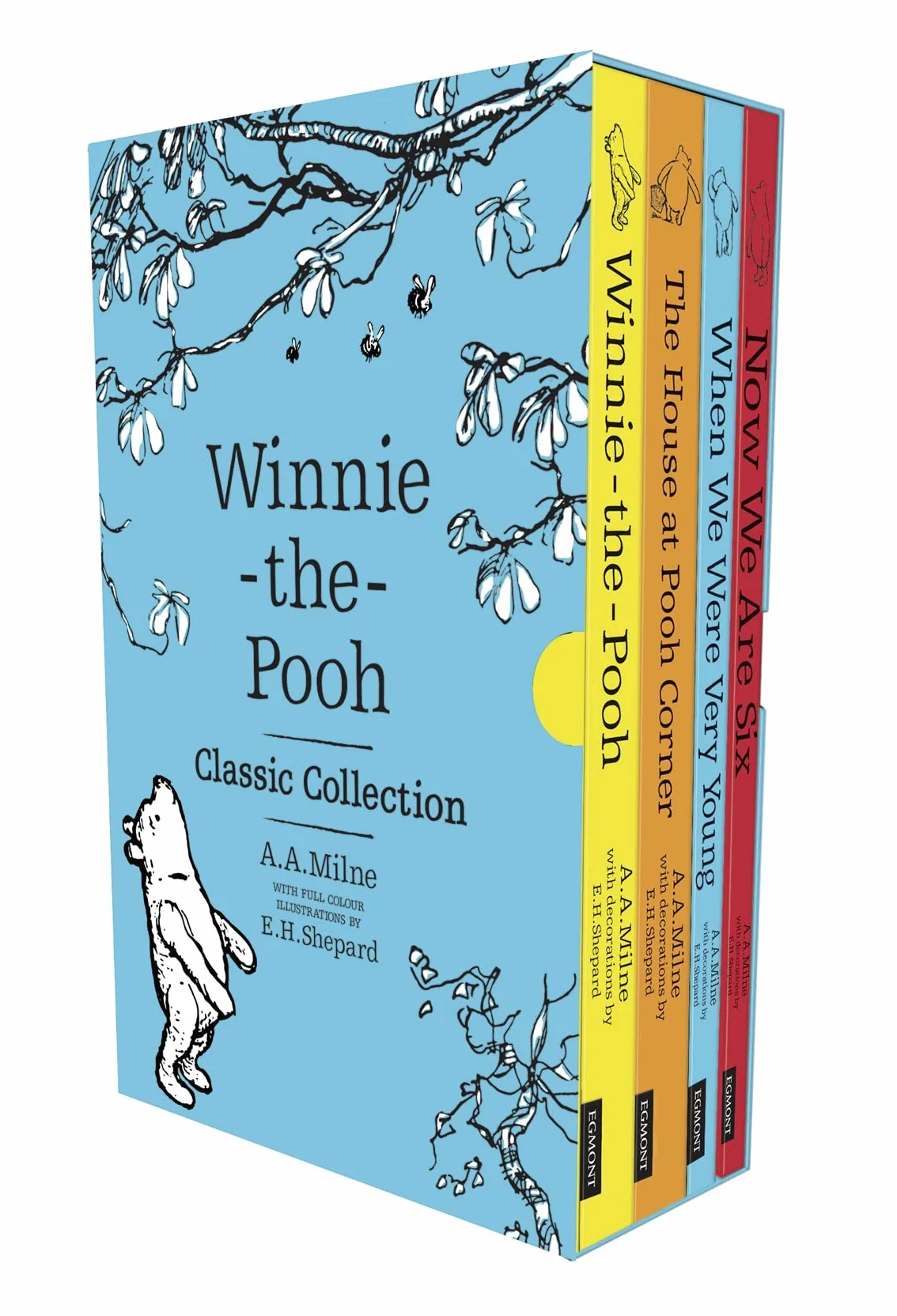 Winnie-the-Pooh Classic Collection: 4 Book Box-Set: The definitive version of the Pooh stories and poetry collections. An ideal gift for children or adults.