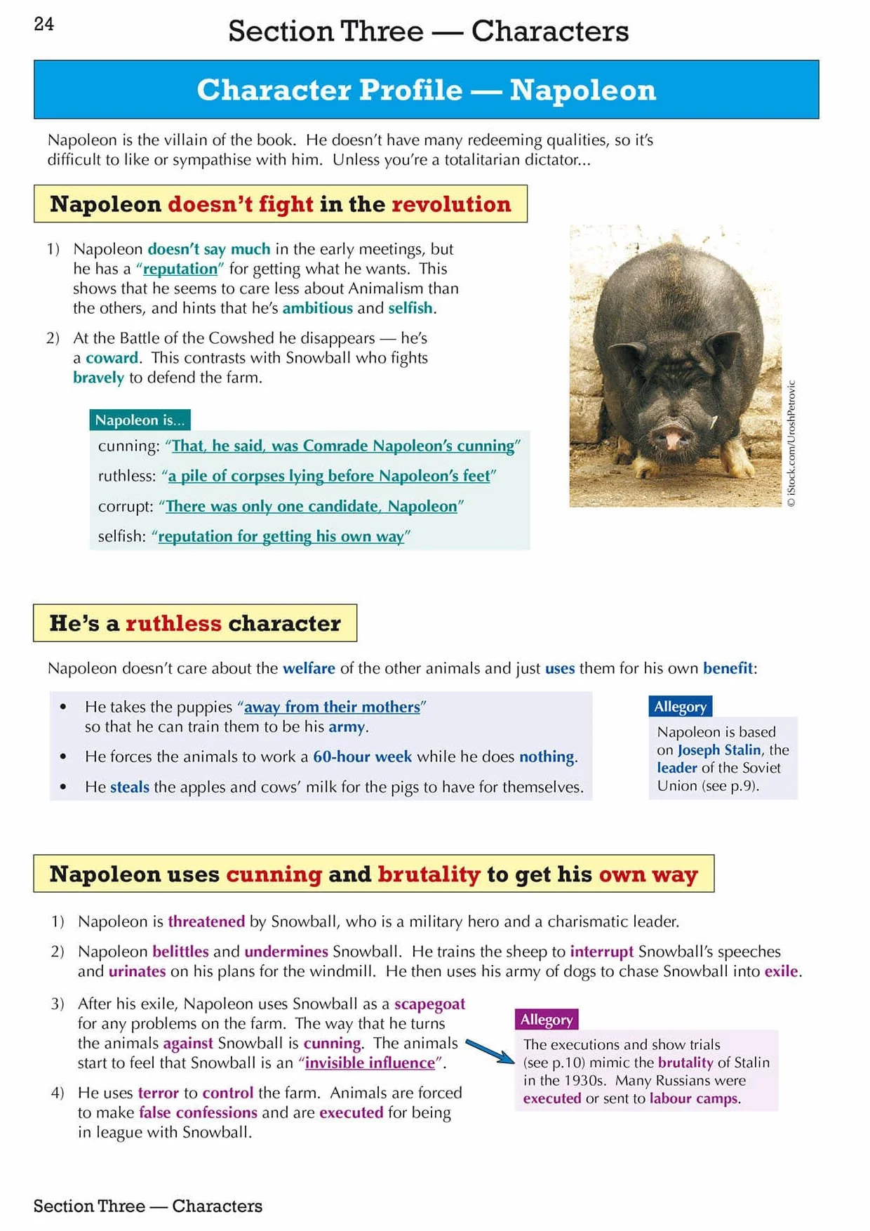 Grade 9-1 GCSE English Text Guide - Animal Farm