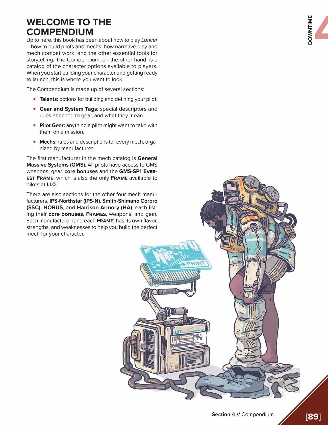 Lancer TTRPG Core Rulebook