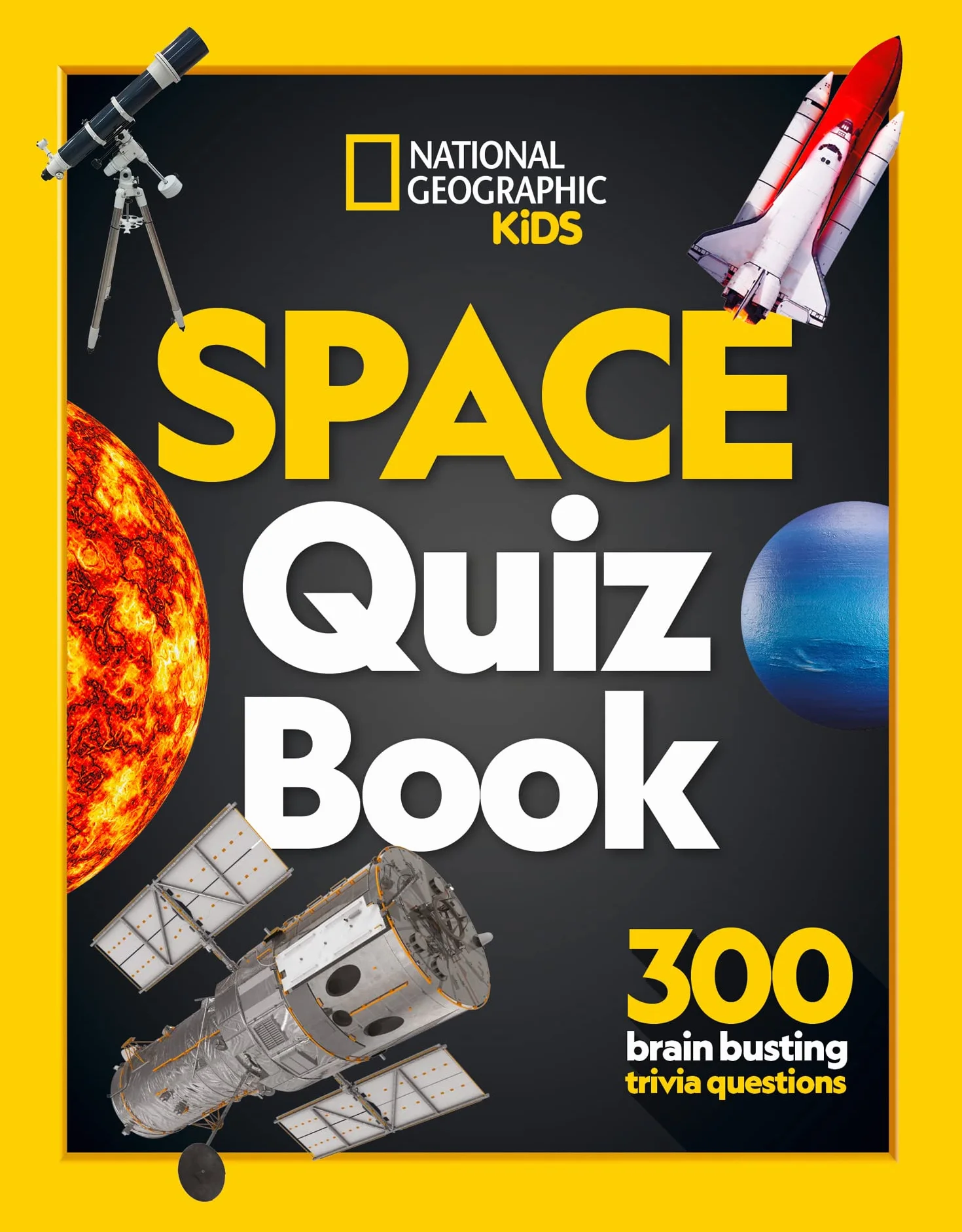 Space Quiz Book: 300 brain busting trivia questions