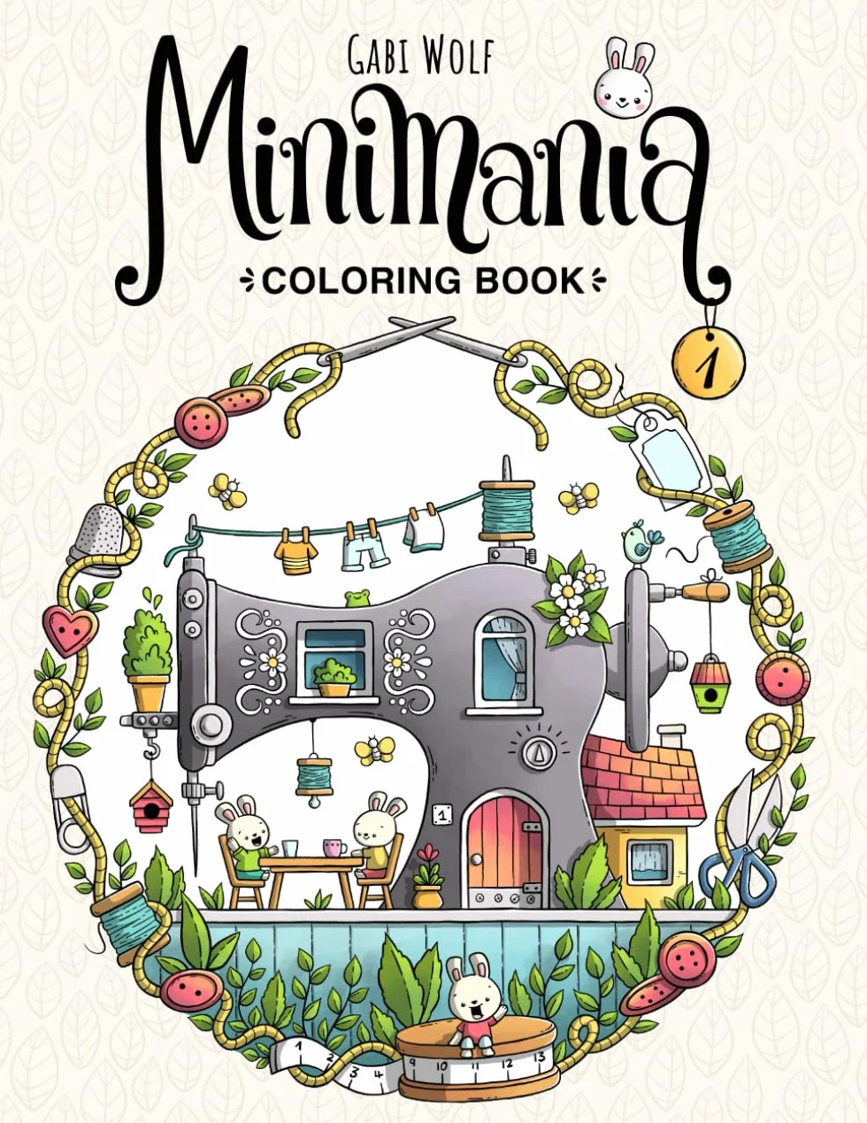 Minimania Volume 1 - Coloring Book with little cute Wonder Worlds