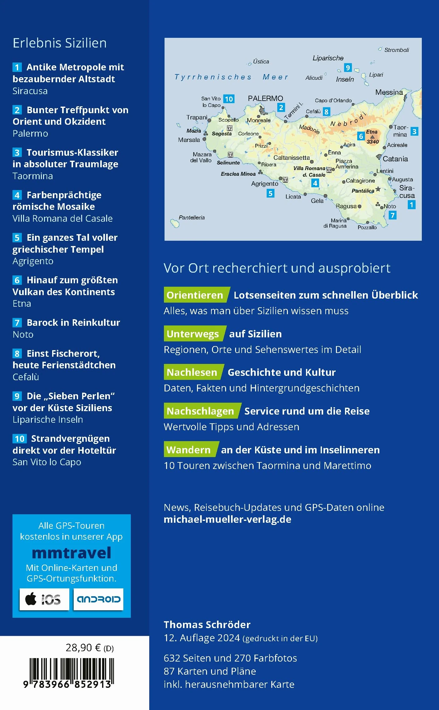 MICHAEL MÜLLER Reiseführer Sizilien: 100% authentisch, aktuell und vor Ort recherchiert. Inkl. Faltkarte.