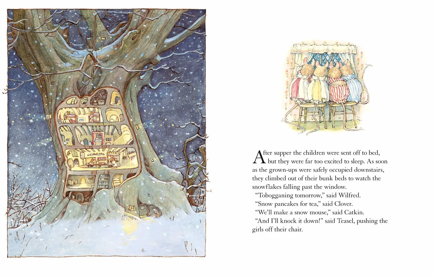 Winter Story: Introduce children to the seasons in the gorgeously illustrated classics of Brambly Hedge!