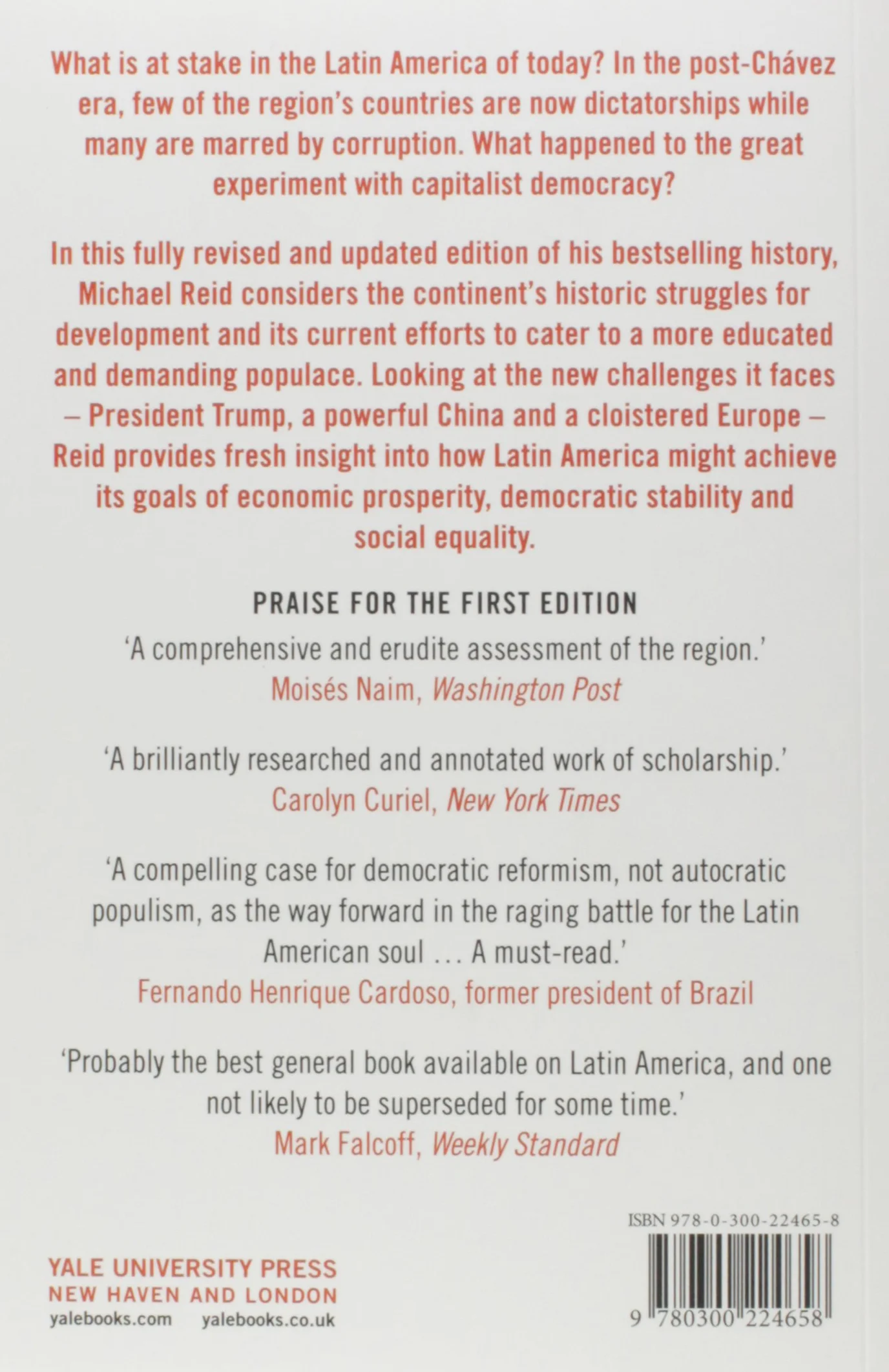 Forgotten Continent: A History of the New Latin America
