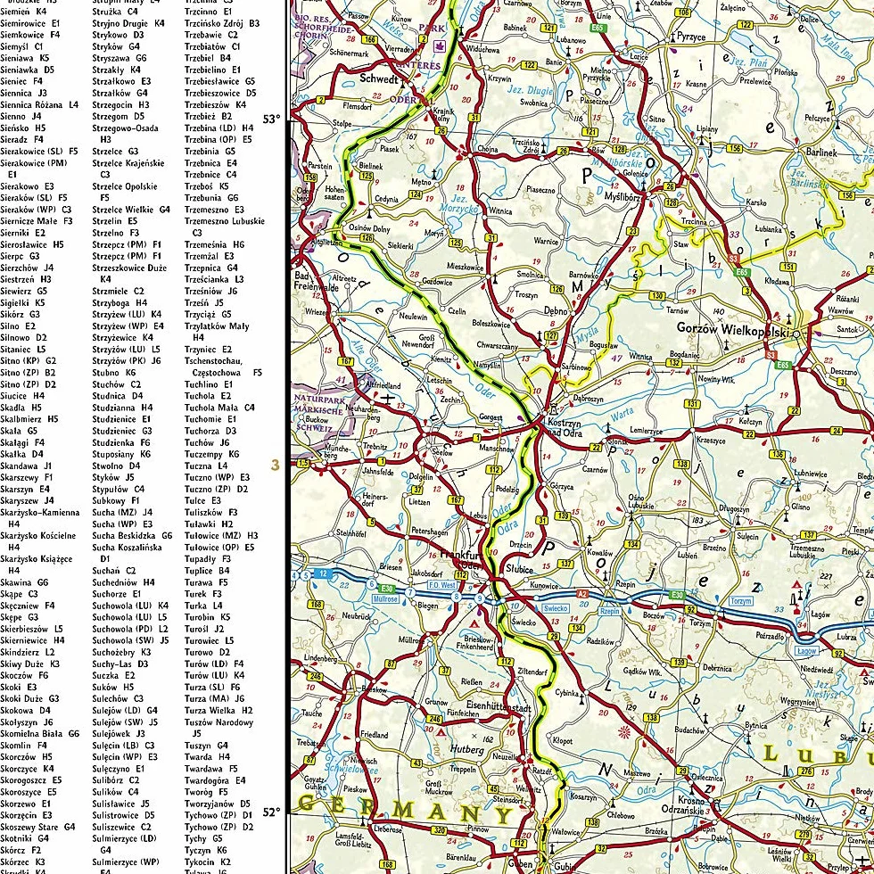 Poland Adventure Maps: 3330