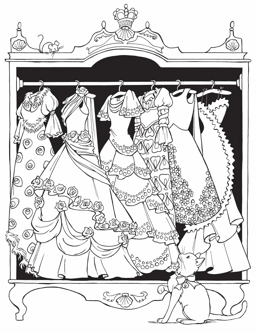 The Princess Colouring Book