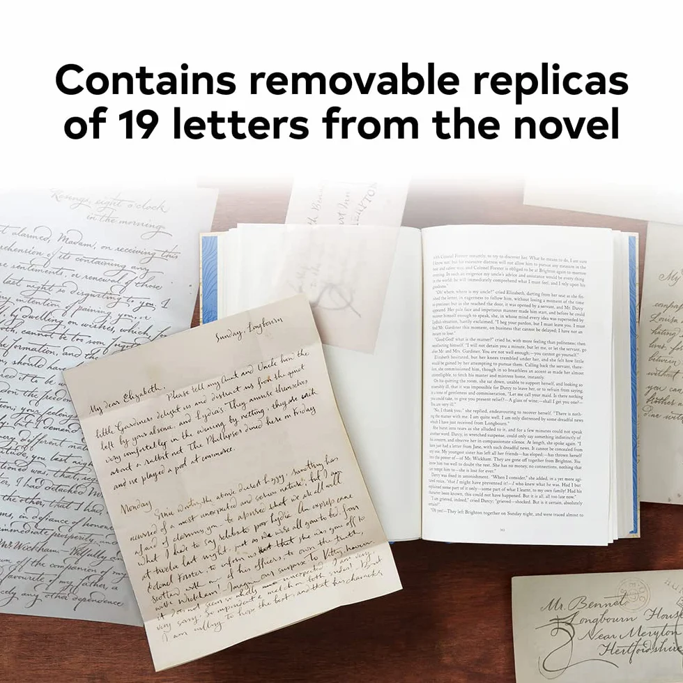 Pride and Prejudice: The Complete Novel, with Nineteen Letters from the Characters' Correspondence, Written and Folded by Hand